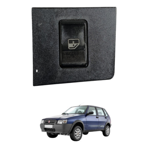 Botão De Vidro Eletico Fiat Uno Mille 2012 Original Usado