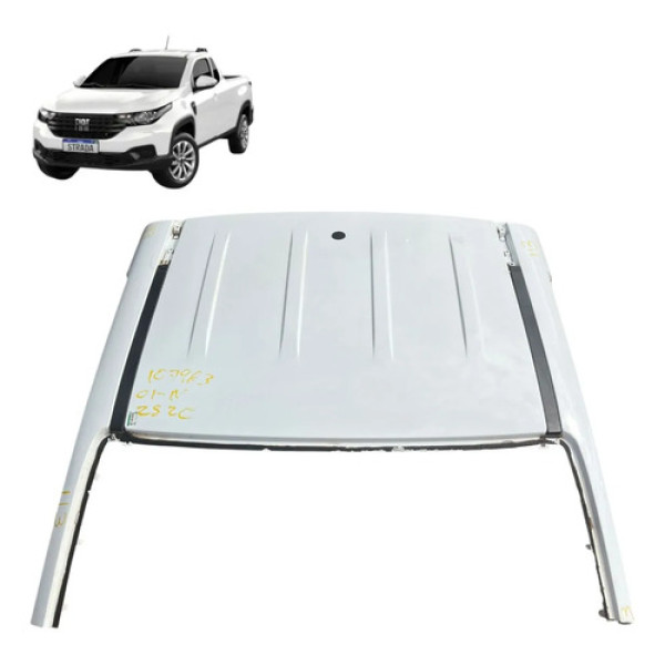 Teto Retalho Fiat Strada Endurance 2020 Branco