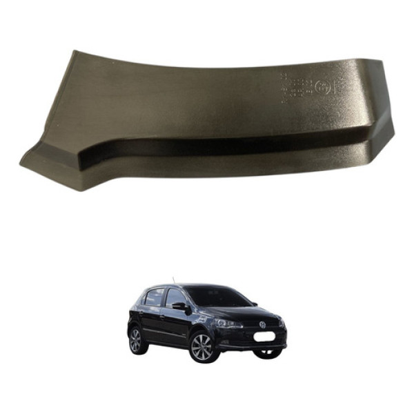 Acabamento Lanterna Traseira Esquerdo Vw Gol 2016 Original Preto