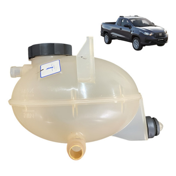 Reservatório Água Radiador C/ Tampa Fiat Strada 1.3 2021 22