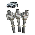 3x Bobina Ignição 1.0 3cc Fiat Argo Drive 2018 55267998