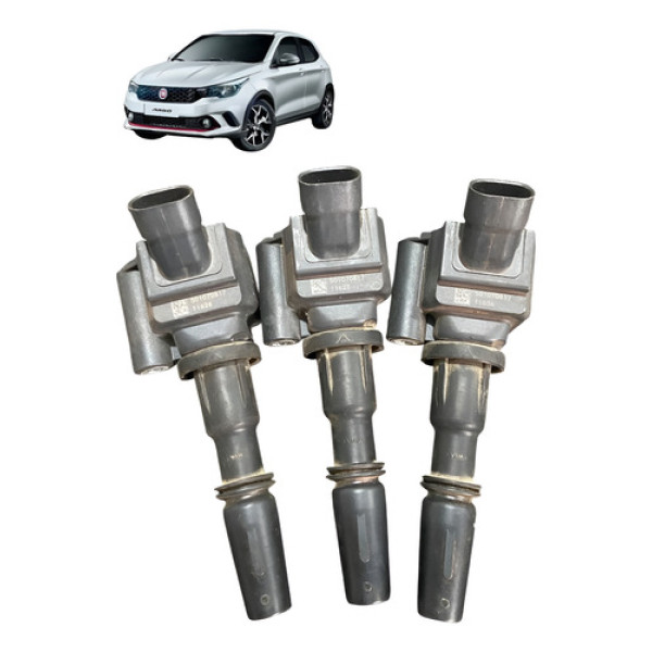 3x Bobina Ignição 1.0 3cc Fiat Argo Drive 2018 55267998