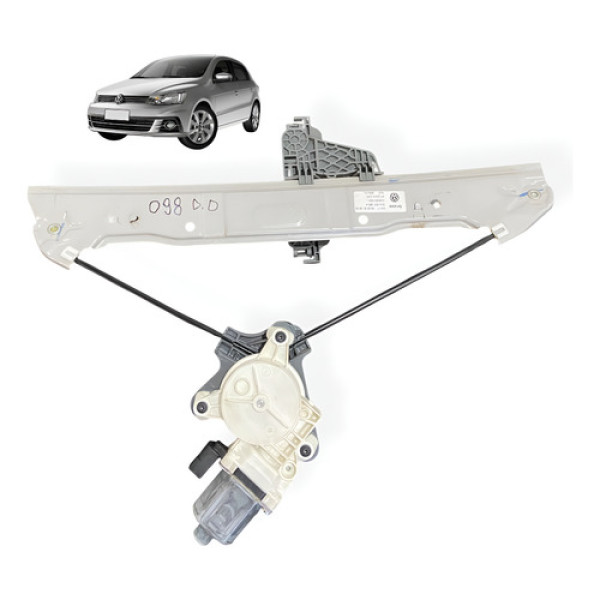 Máquina Vidro Elétrico Dianteiro Direito Vw Gol 2013 2016