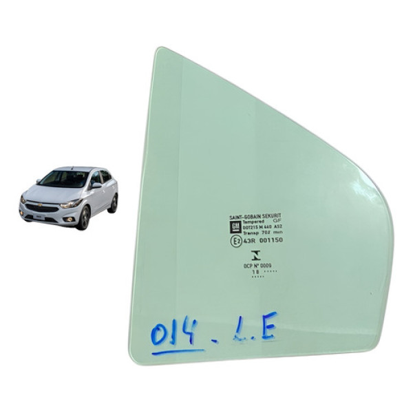 Vidro Fixo Lateral Traseiro Esquerdo Chevrolet Onix 2018