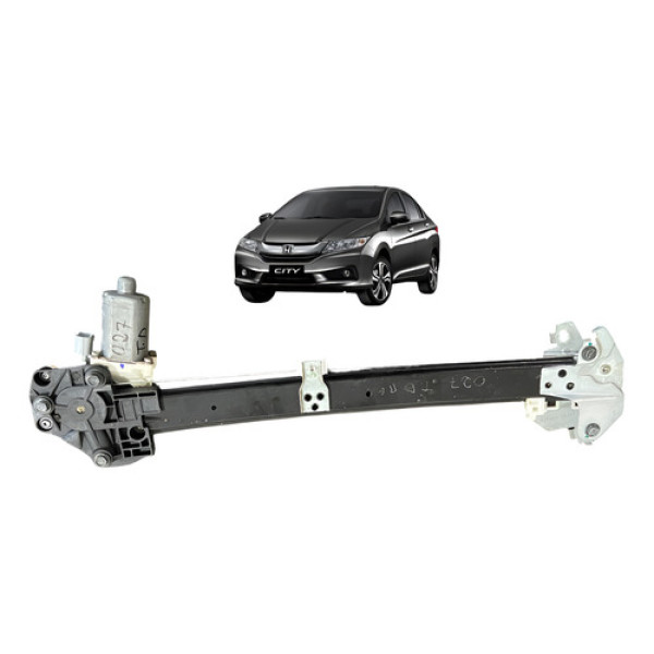 Maquina Vidro Elétrico Traseiro Direito Honda City 2009 2014