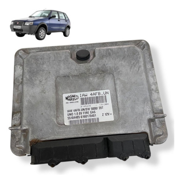 Módulo Injeção Fiat Uno Mille Fire 1.0 8v 2004 2008 55184485
