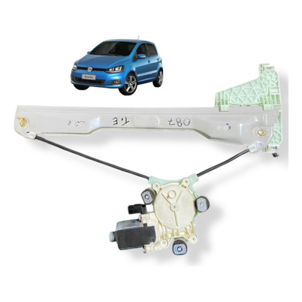 Maquina Vidro Elétrico Traseiro Esquerdo Vw Fox 2015 Usado