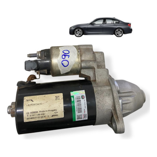 Motor De Arranque Partida Bmw 320i 2.0 F30 2014 2017