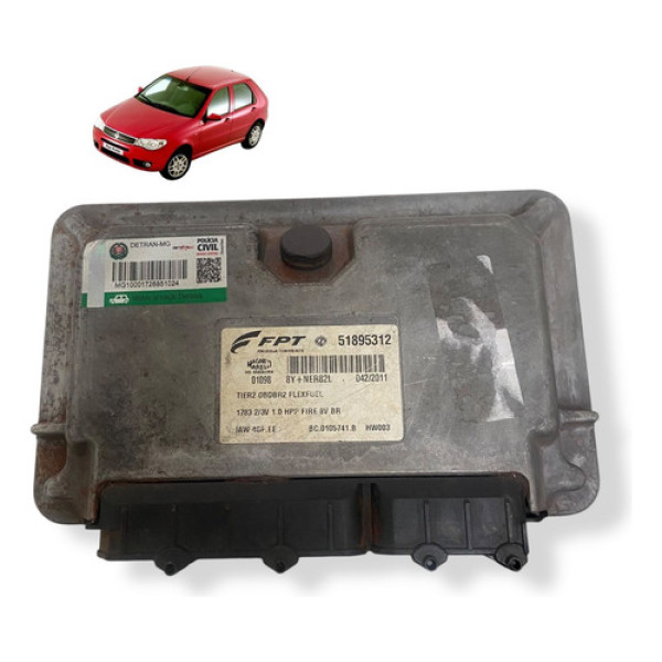 Modulo Injeção Eletrônica Fiat Palio Fire 8v 1.0 2011 Usado