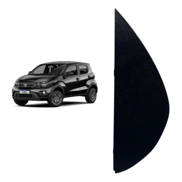 Moldura Acabamento Lateral Lado Direito Fiat Mobi Like Preto