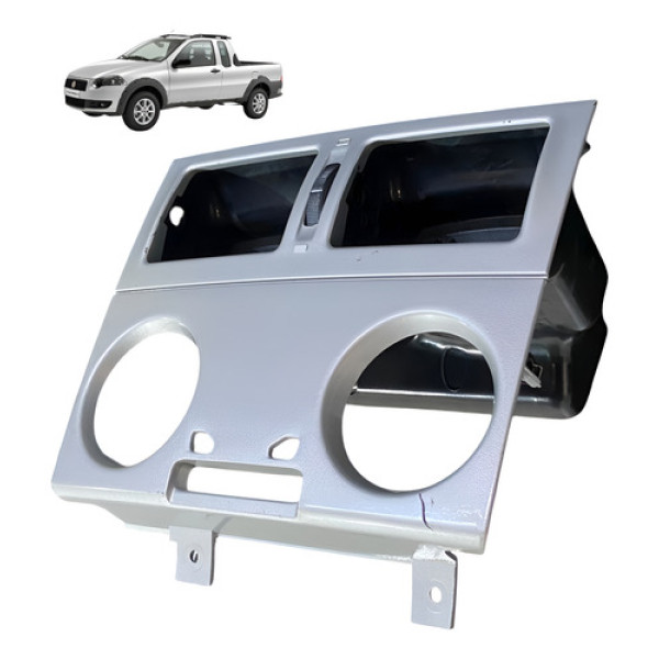 Moldura Difusor De Ar Painel Central Fiat Strada 2009
