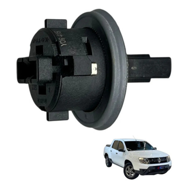 Soquete Pisca Farol Renault Duster Oroch 2019 Original Preto
