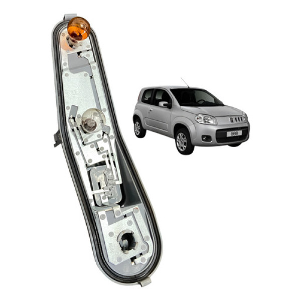 Circuito Soquete Lanterna Esquerda Fiat Uno Vivace 2011 2013 Esquerdo/motorista Vermelho