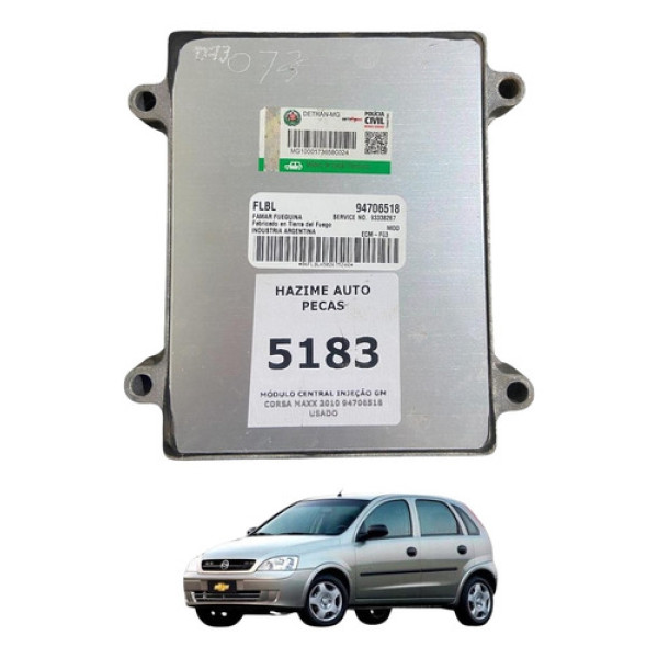 Módulo Central Injeção Gm Corsa Maxx 2010 94706518 Usado