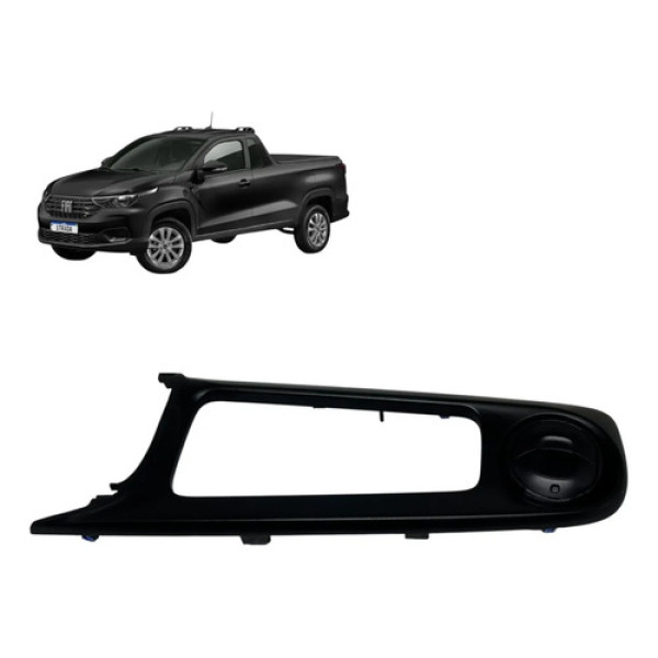 Moldura Painel Difusor De Ar Fiat Strada Endurance 2020