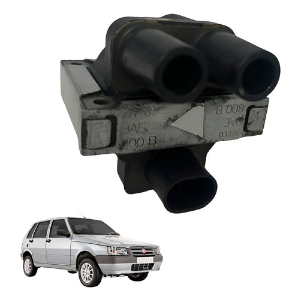 Bobina De Ignição Do Fiat Uno Mille Fire 2004 Original