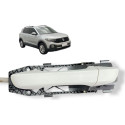 Maçaneta Externa Traseira Esquerda Vw T-cross 2021 Original Branco Traseira