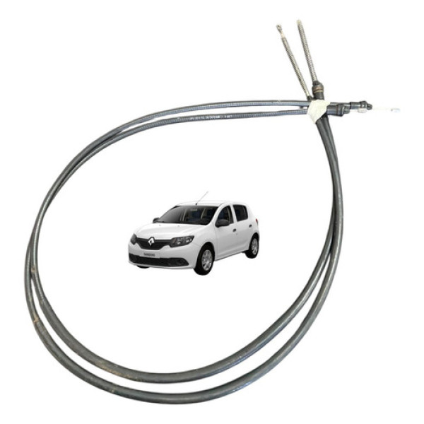 Par Cabo Alavanca Freio De Mão Renault Sandero 2016 2017