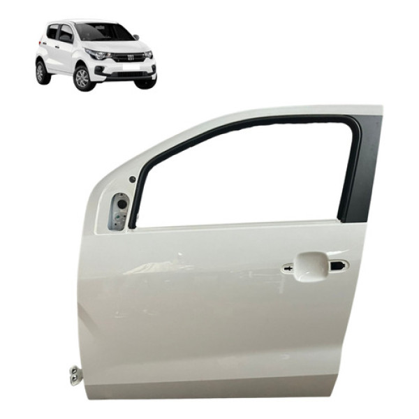 Porta Dianteira Esquerda Fiat Mobi 2020 2021 Original Dianteira Esquerda Branco