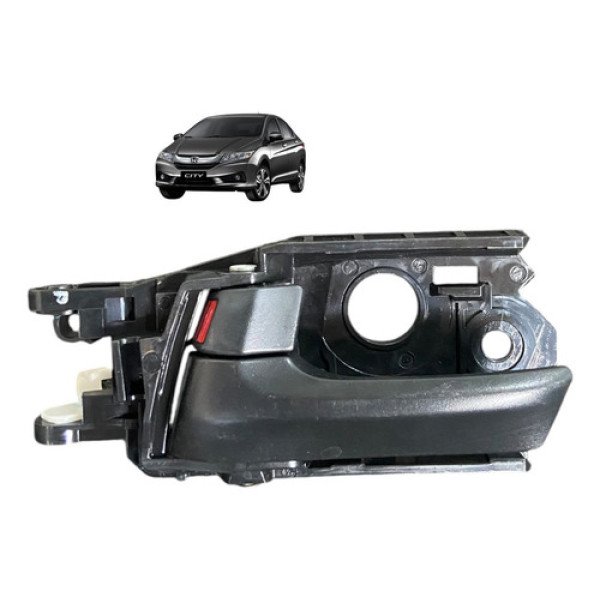 Maçaneta Interna Traseira Esquerda Honda City 2009 2014 Traseira