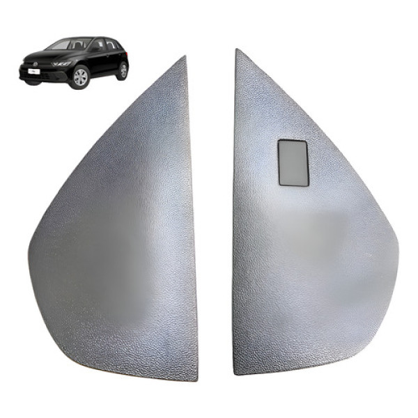 Acabamento Painel Vw Polo Virtus Nivus 6ea85821782v Original Preto