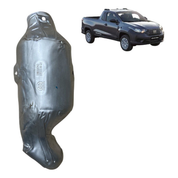 Protetor Do Catalizador Fiat Strada Freedom 2020 Original