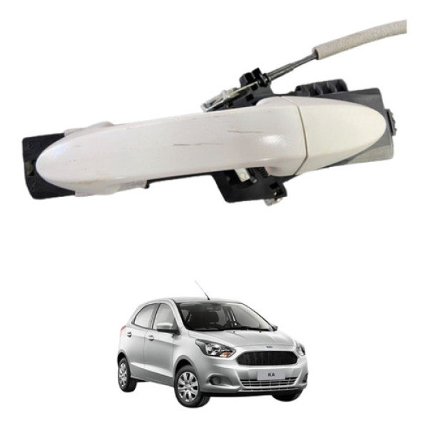 Maçaneta Externa Porta Traseira Esquerda Ford Ka 2013 2018