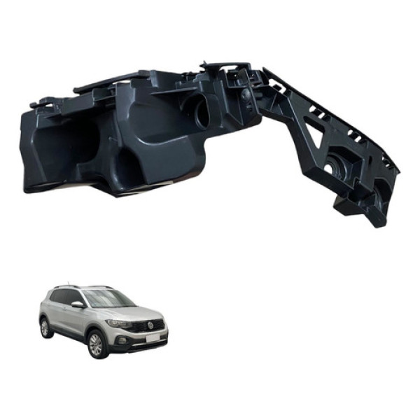 Guia Para-choque Traseiro Direito Vw T-cross 2021 Original