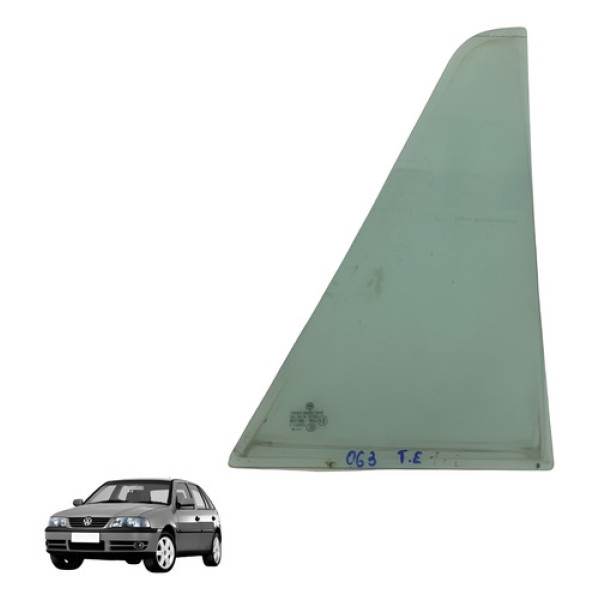 Vidro Fixo Porta Traseira Esquerda Vw Gol G2 G3 G4 Original