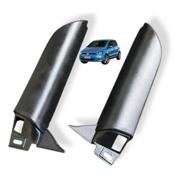 Par Acabamento Interno Retrovisor Vw Fox 2015 2021 Usado