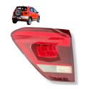 Lanterna Direita Tampa Traseira Vw Crossfox 2014 2015 Usado Direito/passageiro Vermelho