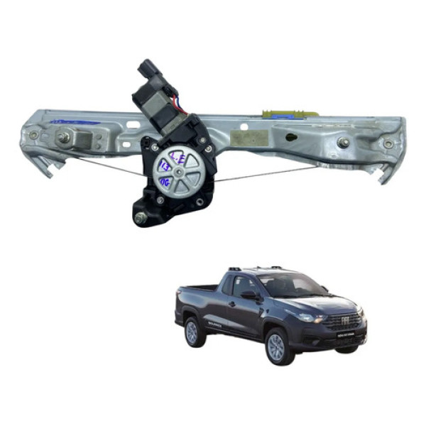 Máquina Vidro Elétrico Dianteiro Esquerdo Fiat Strada 2020 01