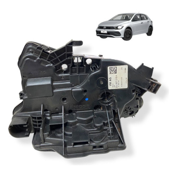 Fechadura Elétrica Dianteira Direita Vw Polo 2023 T-cross
