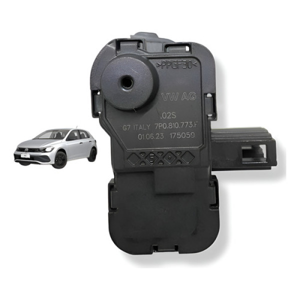 Motor E Trava Portinhola Tanque Vw Polo Track 2023 2024 Prateado