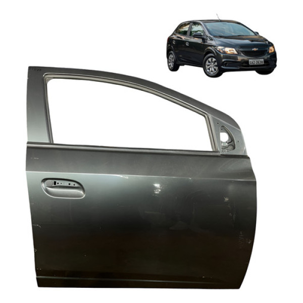 Porta Dianteira Direita Chevrolet Onix 2016 2017 2018 2019 Dianteira Direita Chumbo