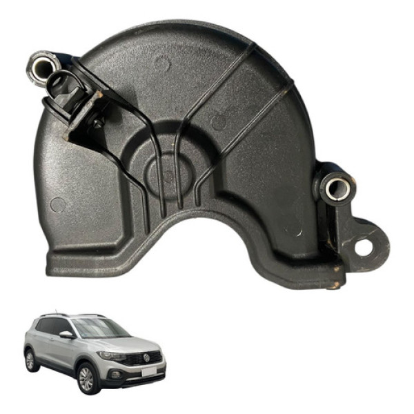 Capa Correia Dentada Vw T-cross 2021 04c109121e Original Preto