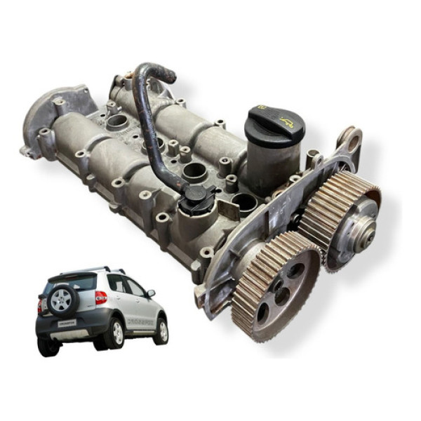 Gaiola Comando Polia Variável Crossfox 1.6 16v Msi 2014 2020 Cinza-escuro