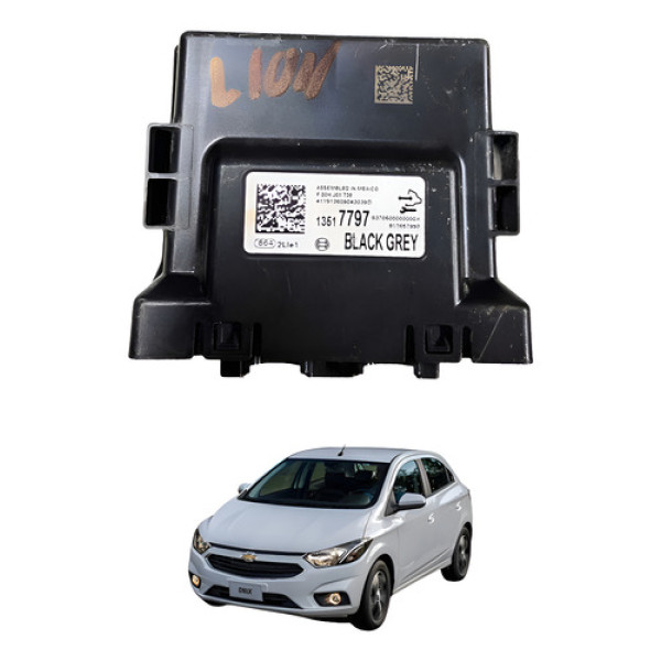 Módulo Sensor Estacionamento Gm Onix Prisma 2015 2019 Usado Preto