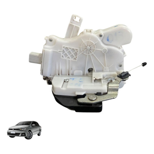 Fechadura Porta Traseira Esquerda Vw Voyage 2018 Usado