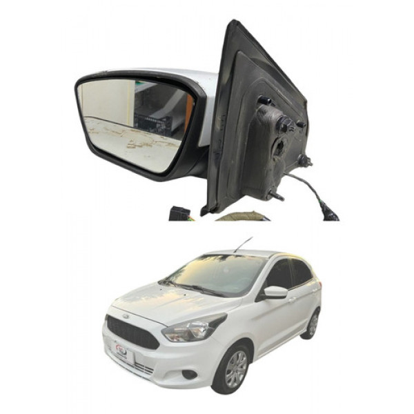 Retrovisor Elétrico Esquerdo Ford Ka 2014 A 2021 Original
