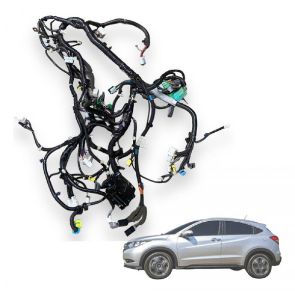 Chicote Elétrico Painel Comando Ar Som Honda Hrv 2016 Usado