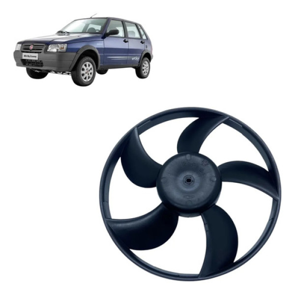 Ventoinha Radiador Uno Fire Original