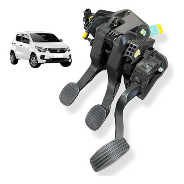 Pedaleira Completa Fiat Mobi 2583410001 2020 2021 2023
