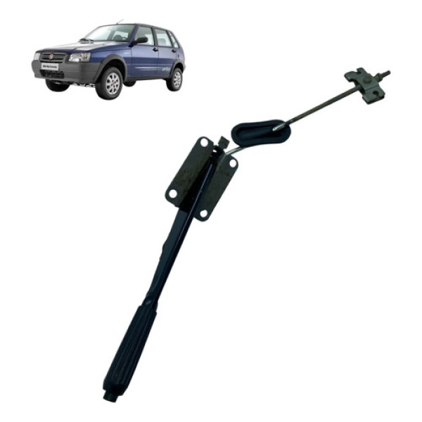 Alavanca Freio Mão Fiat Uno Mille Fire Flex 2008 Original