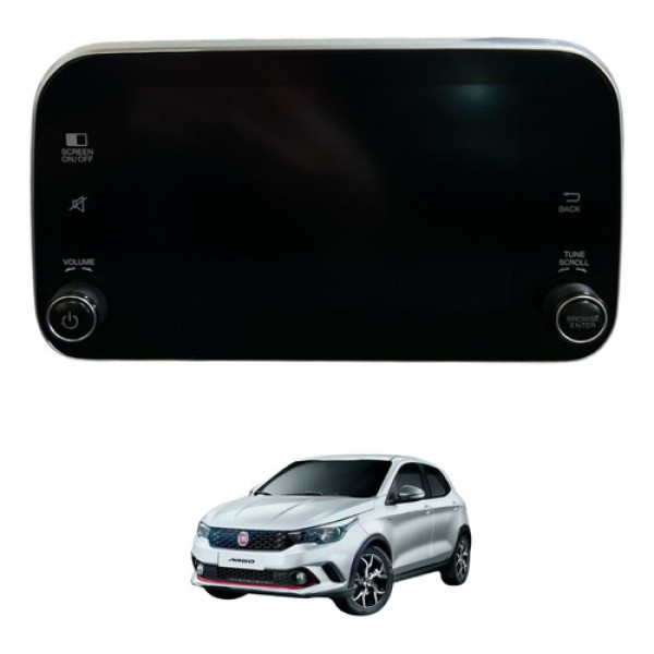 Tela Da Multimídia Fiat Argo 2017 Original Usada