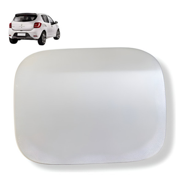 Portinhola Tampa Tanque Renault Sandero 2015 2020 Usado Prateado