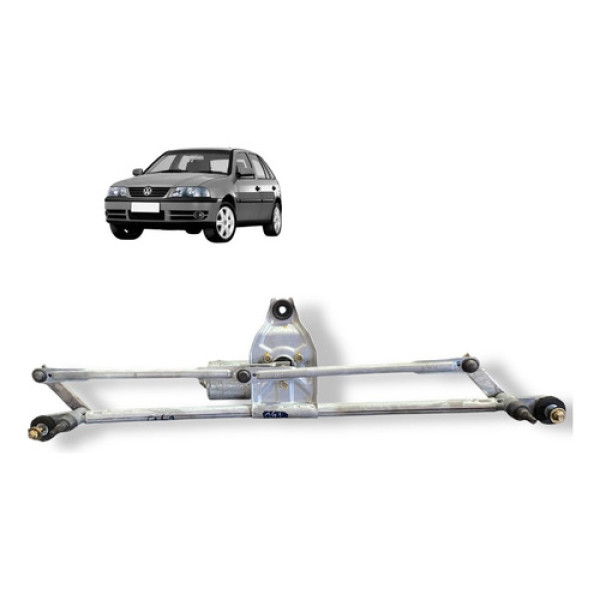Motor Limpador Parabrisa Com Galhada Vw Gol G3 2003 Original