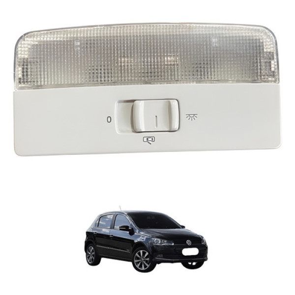 Luz Teto Cortesia Vw Gol Saveiro Fox 6q0947105m Original