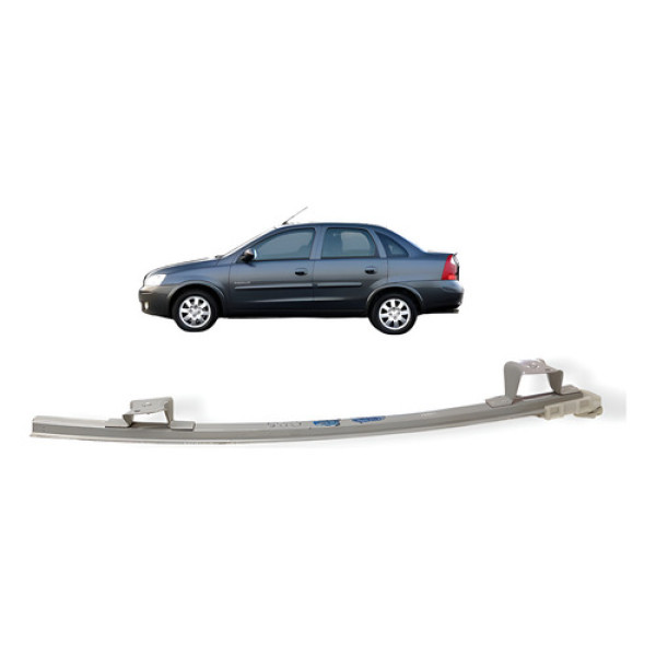 Guia Canaleta Vidro Dianteiro Esquerdo Gm Corsa Sedan 2003 Cinza
