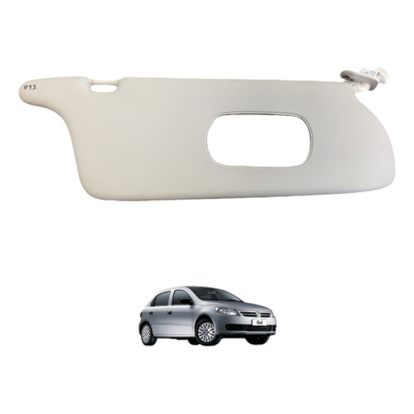 Quebra Sol Direito Com Espelho Vw Gol Parati  Original